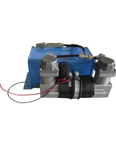 ISRI Kompressoranlage 24V - Doppelkolbenmotor Anschluss 6/4