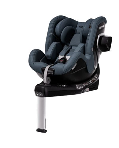 RECARO KINDERSITZ TORON 1 Stoff Dark Grey, Reboarder mitwachsend von Geburt bis ca. 4 Jahre