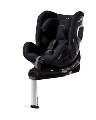 RECARO KINDERSITZ TORON 1 KID Stoff Fresh Black, Reboarder mitwachsend von ca 3 Monate bis 4 Jahre