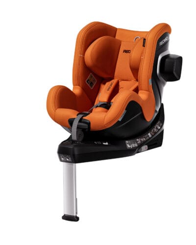 RECARO KINDERSITZ TORON 1 KID Stoff Vibrant Orange, Reboarder mitwachsend von ca 3 Monate bis 4 Jahre
